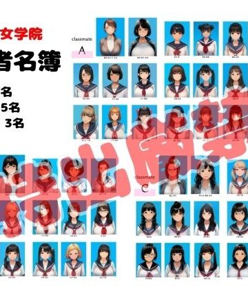 私立栄愛女学院 在籍者名簿｜d_835511