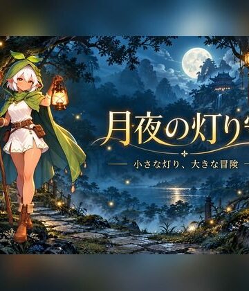 月夜の灯り守（全年齢版）｜d_837159