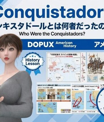 パンチラガチャ★西陣郁奈（にしじんかな）強豪予備校『DOPUX（ドピュックス）』で大学受験生向け講座（世界史）を教える名物講師！（Vol.018:コンキスタドールとは何者だったのか？）｜d_837246