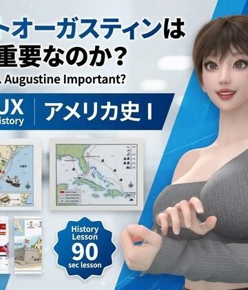 パンチラガチャ★西陣郁奈（にしじんかな）強豪予備校『DOPUX（ドピュックス）』で大学受験生向け講座（世界史）を教える名物講師！（Vol.020:セントオーガスティンはなぜ重要なのか？）｜d_838206