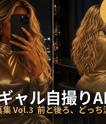ギャル自撮りAI 写真集 Vol.3 前と後ろ、どっち派？ 30枚｜d_838705