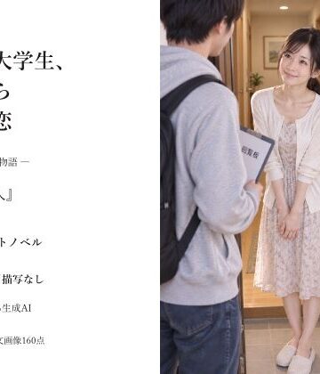 白昼文庫『人妻と大学生、隣室から始まる恋 ― 環と巧の純愛物語 ―』 第1章『隣人』｜d_839558