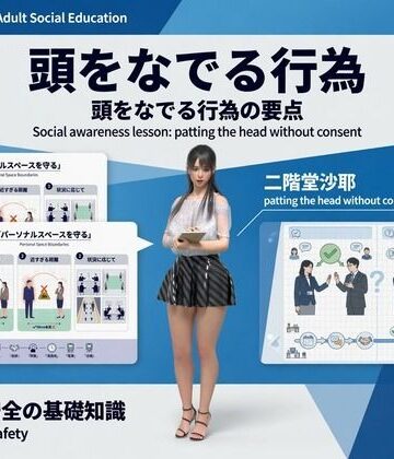 【△20】パンチラガチャ★二階堂 沙耶 大学に進学し強豪予備校『DOPUX（ドピュックス）』で社会人向け講座（性犯罪）を教える名物講師に！（Season 2 Vol.003:頭をなでる行為）｜d_840359