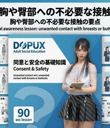 【△20】パンチラガチャ★二階堂 沙耶 大学に進学し強豪予備校『DOPUX（ドピュックス）』で社会人向け講座（性犯罪）を教える名物講師に！（Season 2 Vol.008:胸や臀部への不必要な接触）｜d_840375