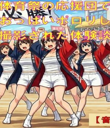【羞恥体験談】体育祭の応援団で、さらしからおっぱいポロリし、撮影された話【音声版】｜d_842893