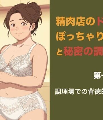 精肉店のドMぽっちゃり女将と秘密の調理場 第一話 夫の痛風離脱とアルバイトの青年、調理場での背徳的クンニ｜d_843994